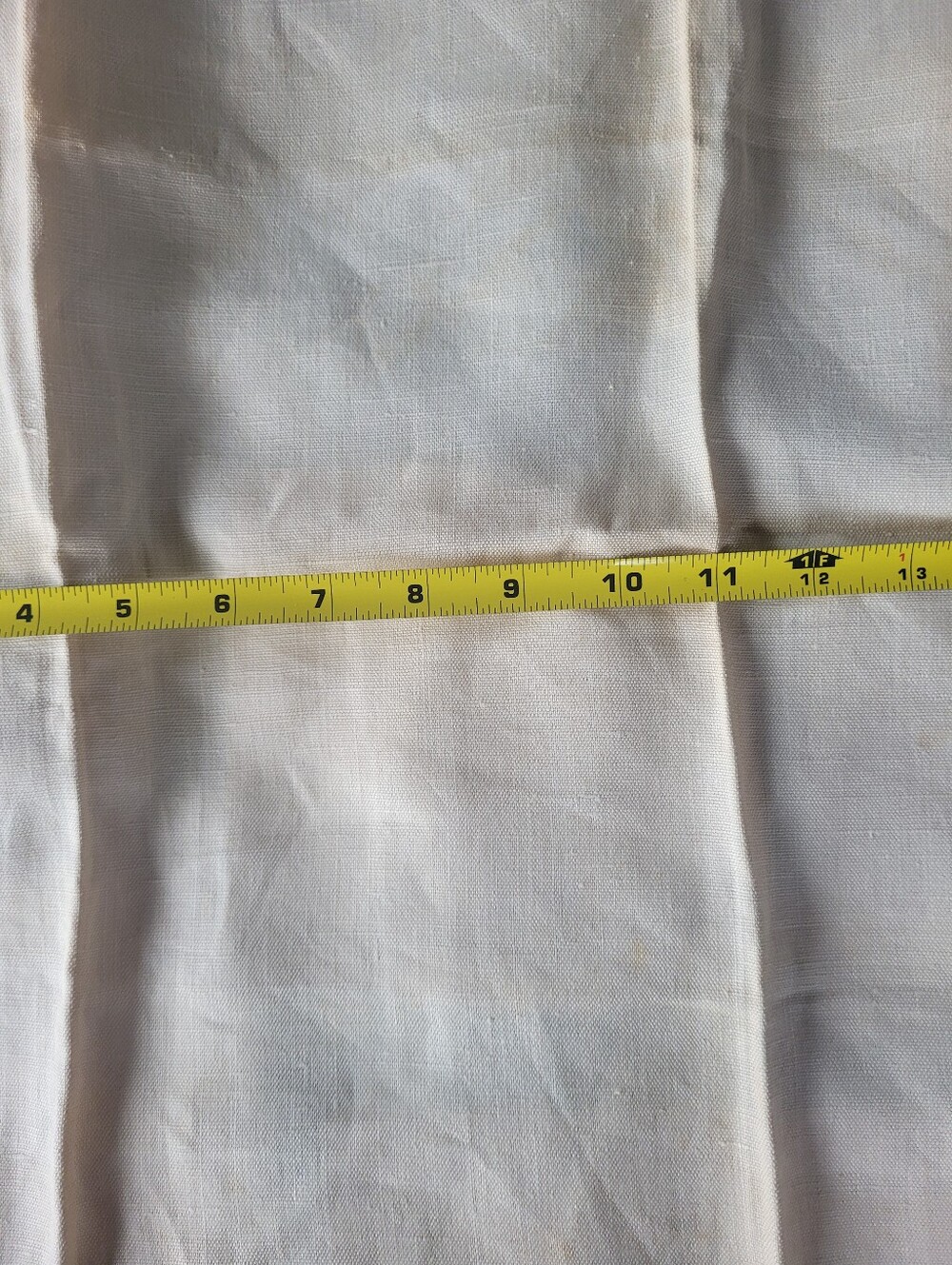 Source Unknown Cream and Blue Vintage Embroidered Table Linens Lot - Picture 11 of 12